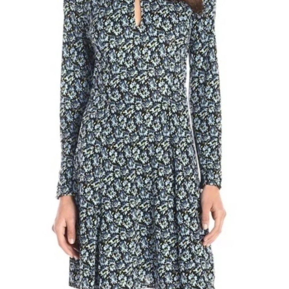 Juicy Couture Blue Daisies Floral Dress Size S
